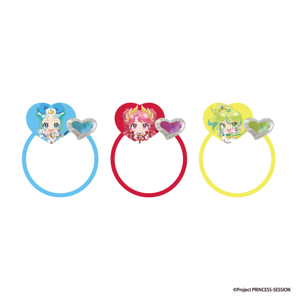 プリンセッション・オーケストラ　アクリルヘアゴム