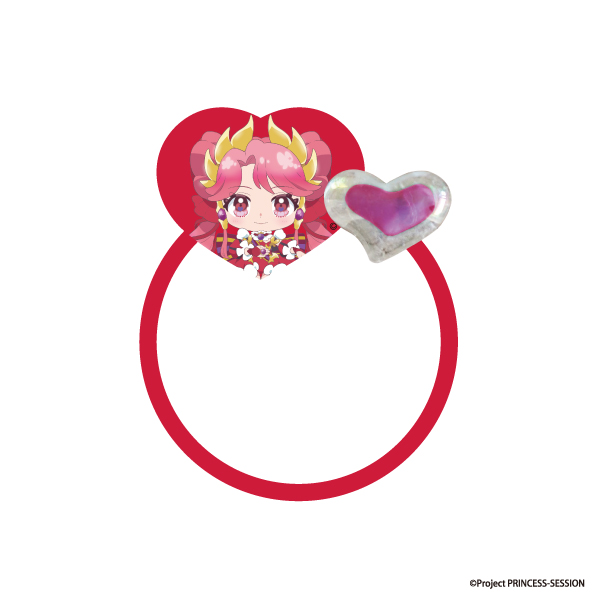 プリンセッション・オーケストラ　アクリルヘアゴム　ジール