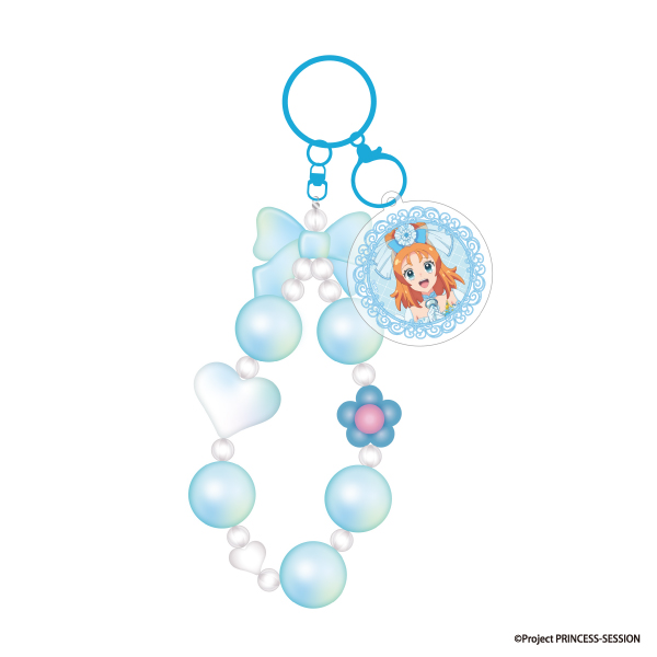 プリンセッション・オーケストラ　ビーズストラップ　アクリルキーホルダー　リップル