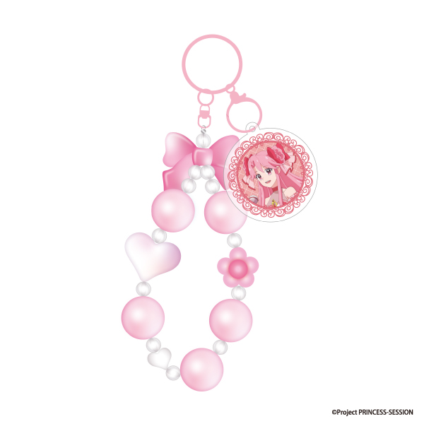 プリンセッション・オーケストラ　ビーズストラップ　アクリルキーホルダー　ジール