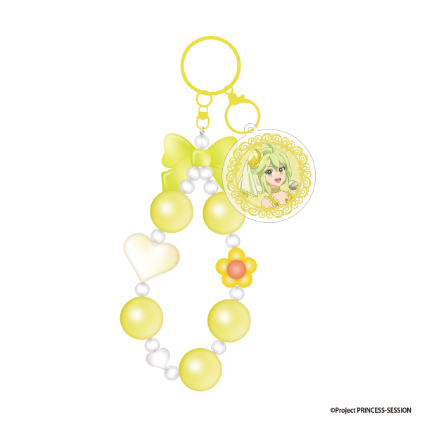 プリンセッション・オーケストラ　ビーズストラップ　アクリルキーホルダー　ミーティア