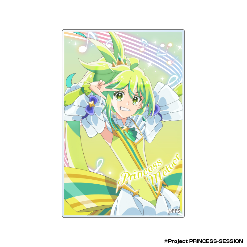 プリンセッション・オーケストラ トレーディングアクリルカード　ミーティア