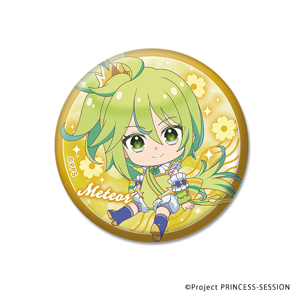 ぺたん娘缶バッジ　ミーティア