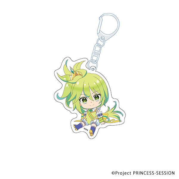 ぺたん娘アクリルキーホルダー　ミーティア