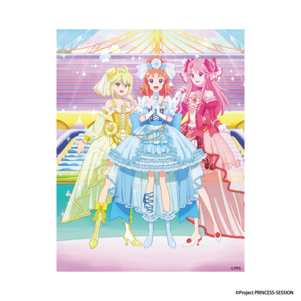 プリンセッション・オーケストラ　キャンバスアート　描きおろし”アイドル”イラスト