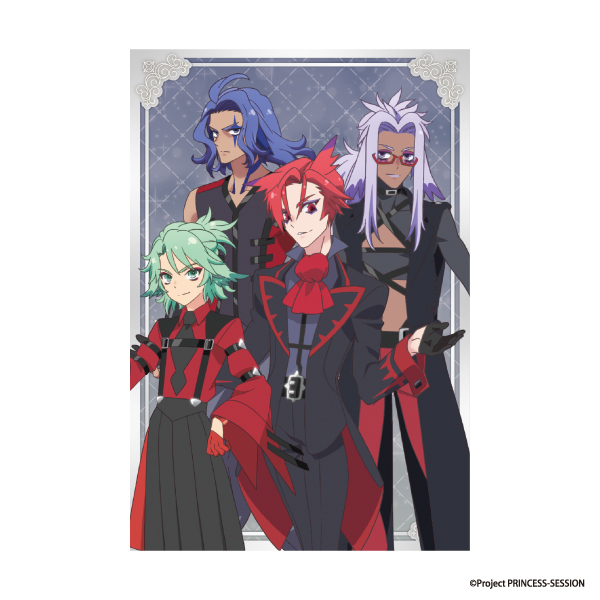 プリンセッション・オーケストラ　ポストカード　バンド・スナッチ