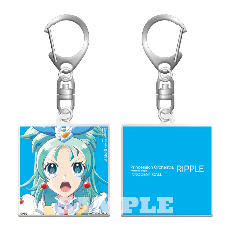 アクリルチャームミニキーホルダー