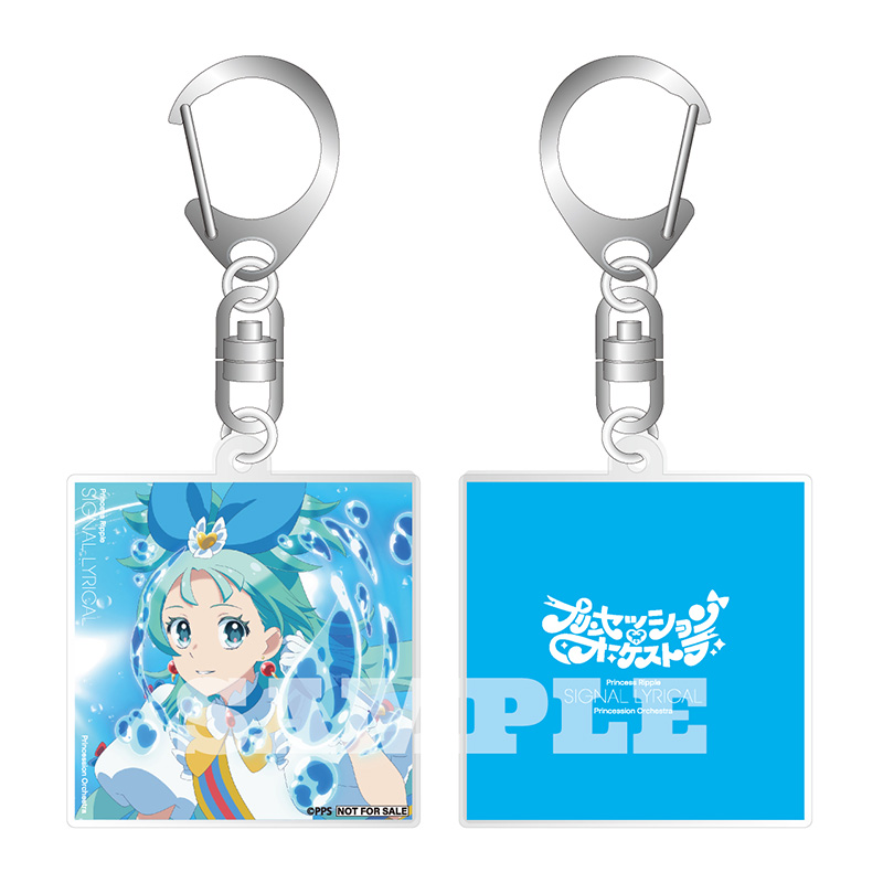 アクリルチャームミニキーホルダー